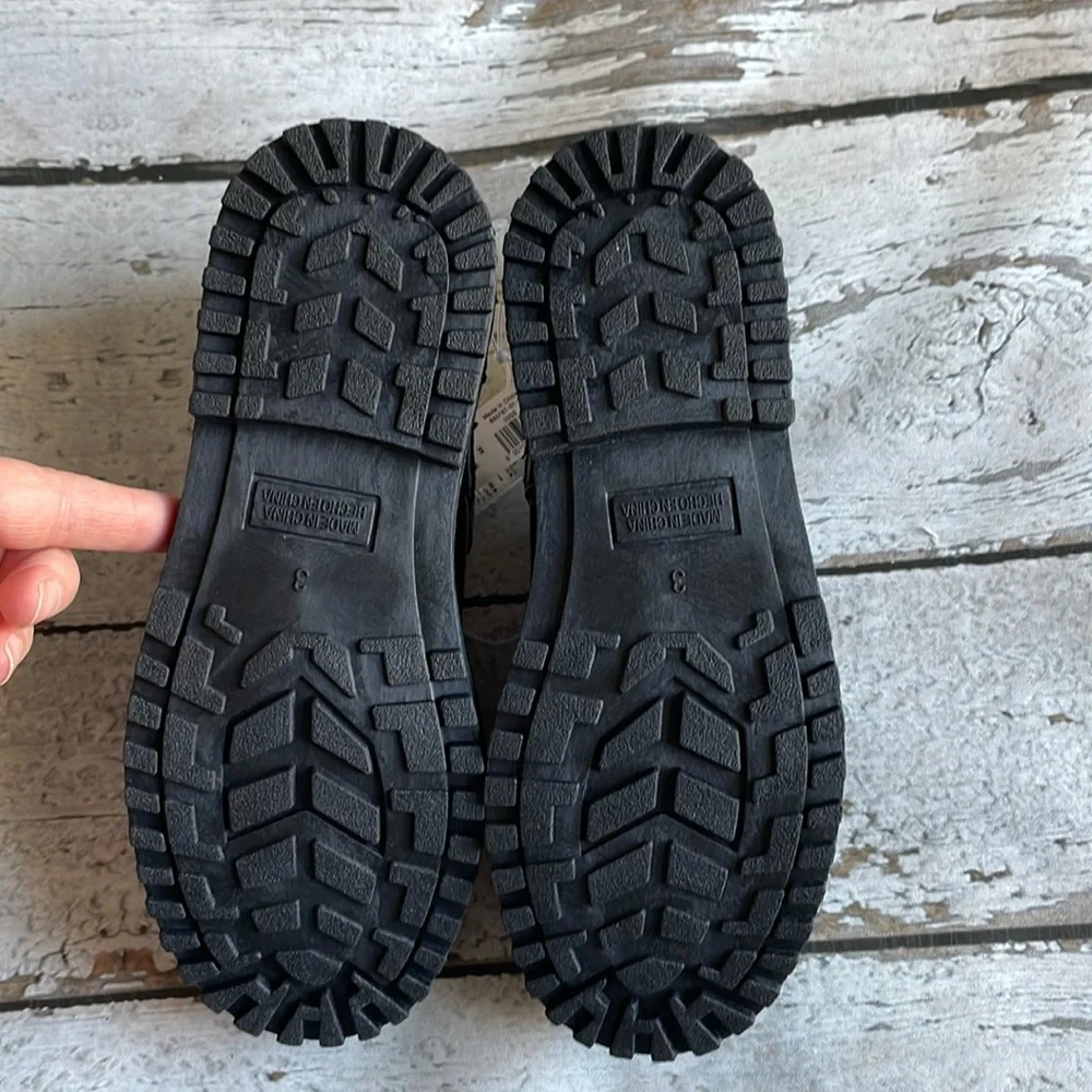Shiny Faux-Leather Mary-Jane Shoes for Girls - Size 3Y